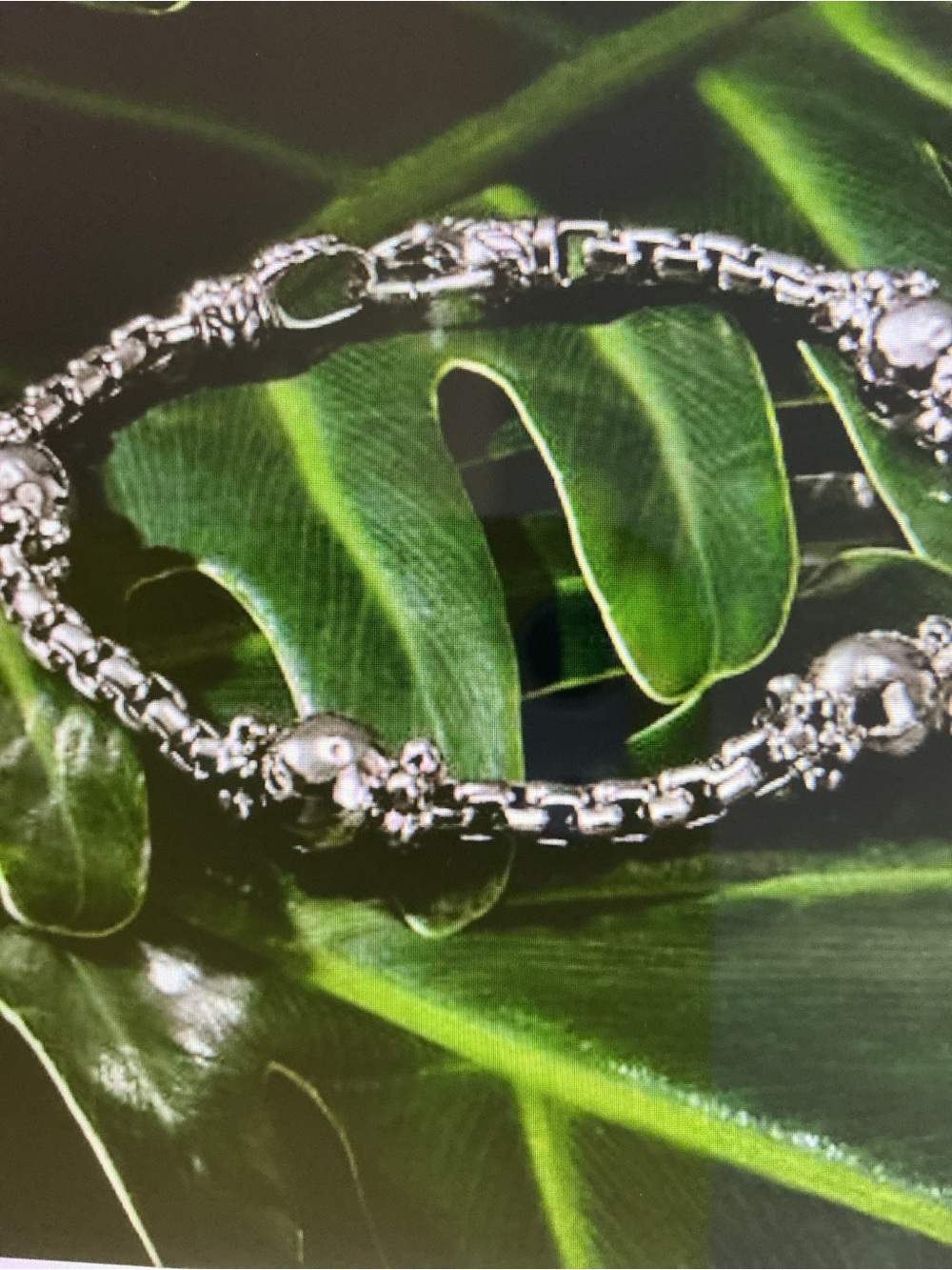 JAI BY JOHN HARDY STERLING SILVER BEAD BRACELET - Picture 7 of 8